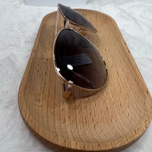 Tom Ford Milla TF784 Aviator Sunglasses Rose Gold Brown Gradient 59mm NWT $575 - Picture 6 of 7